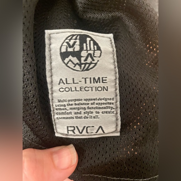 RVCA Men’s Charcoal Board Shorts - Picture 5 of 5